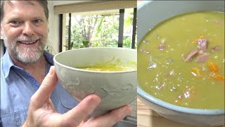 How To Make Pea and Ham Soup  Pressure Cooker Recipe [upl. by Lladnik]