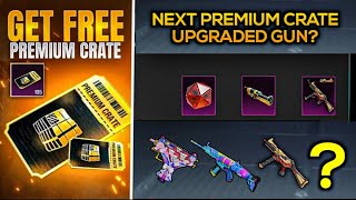 Next Premium Crate Upgraded Gun  PUBG MOBILE New Premium Crate Release Date  Custom Crate PUBGM [upl. by Ahsinirt993]