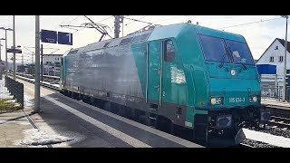 Führerstandsmitfahrt  Cabview BR 185 Warburg  Altenbeken  Paderborn [upl. by Gennifer214]