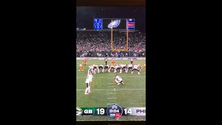 Jake Elliott 38 yard field goal [upl. by Aligna]