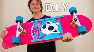 DIY OLD SCHOOL SKATEBOARD [upl. by Godiva784]