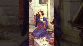 The Annunciation 1914 by John William Waterhouse [upl. by Zed]