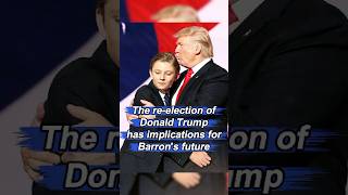 How will Barrons future be affected by Donald Trumps reelectioncelebrity usa fyp foryou [upl. by Valsimot]