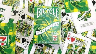 Deck Review  Bicycle Slurpee Green 7Eleven 2021 [upl. by Haggerty599]