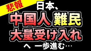 【悲報】日本、中国人難民の大量受け入れへ、一歩進んでしまう・・・ [upl. by Enomsed946]