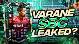 FLASHBACK VARANE SBC COMING FIFA 22 [upl. by Daphene]