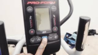 PROFORM Hybrid Trainer HOW to TURN ON PROFORM machine through TJSASSEMBLYSERVICESCOM [upl. by Og]