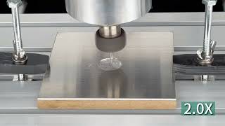 AnoleX CNC 3020 Evo 304 stainless steel sheet cutting [upl. by Meagher]