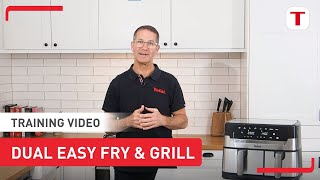 Training Video  Tefal Dual Easy Fry Air Fryer amp Grill [upl. by Vandyke]