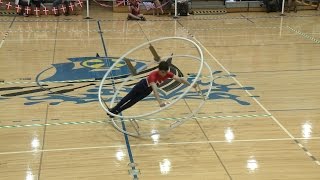 WC 2013 in Wheel Gymnastics Junior Men Spiral Final Jack Gomberg 3rd Place [upl. by Eadie251]