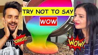 TRY Not to Say WOW Challenge VS My MOM Impossible [upl. by Incrocci427]