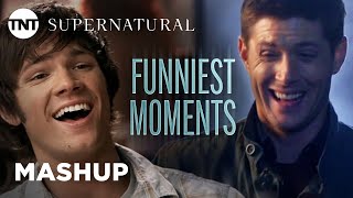 Supernatural Funniest Moments MASHUP  TNT [upl. by Brosy]