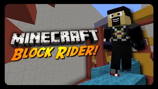 SUMMON YOUR OWN PARKOUR PATH Minecraft Block Rider [upl. by Saxet]