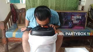 UNboxing  JBL PARTYBOX 110 [upl. by Imaj]