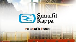 Pallet Sorting Systems BV  Smurfit Kappa The Netherlands [upl. by Leahcimaj]