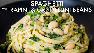 Rapini and Cannellini Bean Pasta [upl. by Onitram618]