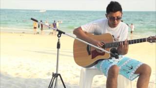 Banana Pancakes Jack Johnson Cover by Noom Axis Live Samed Island in Rayong City Thailand [upl. by Netsryk105]