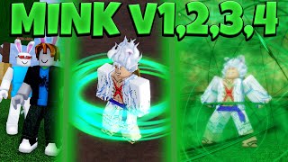 How To Evolve Mink V1 V2 V3 V4 Bloxfruits [upl. by Eniluap]