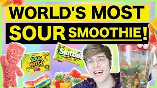 WORLDS MOST SOUR SMOOTHIE [upl. by Nollid568]