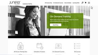 How to Use Your Juniper Networks All Access Training Pass [upl. by Zaob917]