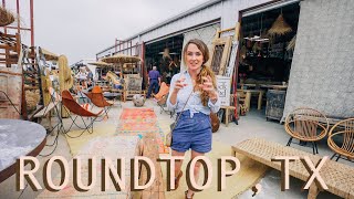 One of the most EPIC Antiques Shows in the World  ROUND TOP TEXAS GUIDE [upl. by Geffner]