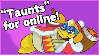 Alternative taunts for online  Super Smash Bros Ultimate [upl. by Aissilem]