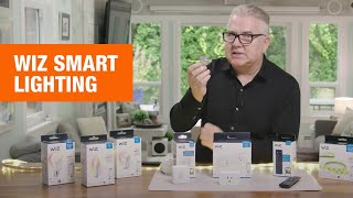 WiZ Smart Lighting Walkthrough Features amp Benefits  The Home Depot Canada [upl. by Etnaled]