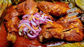 🔴Como Hacer un Delicioso Pollo Pibil Receta Facil ✅️ [upl. by Eemyaj]