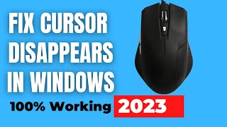 How to Fix Cursor Disappearing in Windows 1011 Quick amp Easy Solutions [upl. by Seek933]