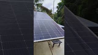 Solar Panel Self Cleaning System solarpanelcleaning [upl. by Bond]