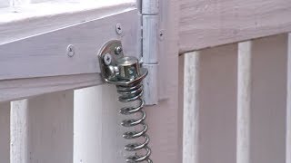 How to Install a Gate Spring  Mitre 10 Easy As DIY [upl. by Uhile343]