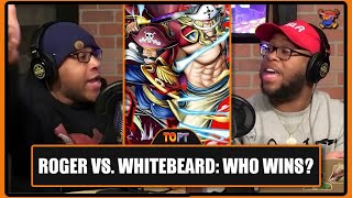 Roger vs Whitebeard The Greatest Clash in One Piece History 🔥 Heated Debate Gets Intense [upl. by Aziar]