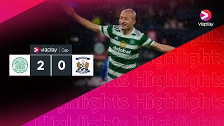 HIGHLIGHTS  Celtic 20 Kilmarnock  Daizen Maeda helps Celtic into Viaplay Cup final [upl. by Anerahs]