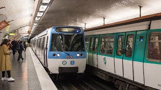 Paris Métro Driver  De Villejuif Louis Aragon à Châtelet sur la ligne 7 beta [upl. by Amilb]