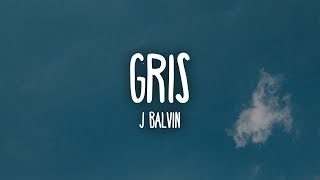 J Balvin  Gris Letra  Lyrics [upl. by Ahsimal612]