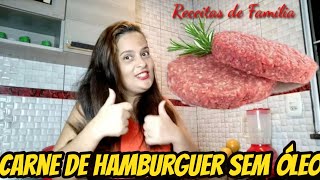 Como assar hambúrguer no Airfryer sem óleo [upl. by Christabella]