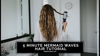 5 minute beachy waves hair tutorial with the Bed Head Artist Deep Waver [upl. by Zsamot813]