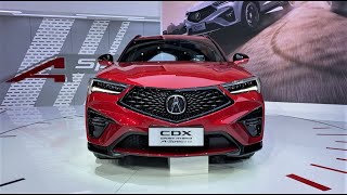 2021 Acura CDX Hybrid ASpec Walkaround—2020 Beijing Motor Show—2021款广汽讴歌CDX ASpec，外观与内饰实拍 [upl. by Udenihc]