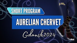 Aurelian CHERVET SUI  Junior Men Short Program  Gdansk 2024 [upl. by Yclehc725]