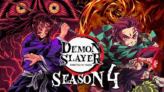 Demon Slayer Season 4 Release Date  Trailer  Plot  Everything You Need To Know [upl. by Irrep]