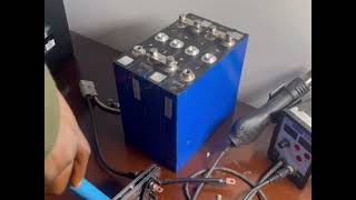 Building 12v battery 80ah lifepo4 prismatic cell form battery hookup [upl. by Joshi]