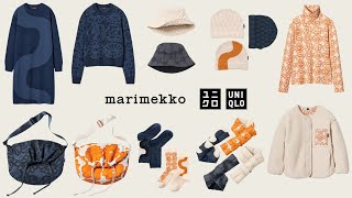 UNIQLO x Marimekko 北欧の自然 素敵な柄ヒートテック 大人フリース Uドローストリングバッグ ハットマフラー 大人気コラボ全型紹介【ユニクロマリメッコ2024FW秋冬】 [upl. by Irving209]