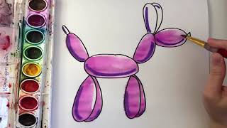 Jeff Koons Inspired Balloon Dog [upl. by Cyn]