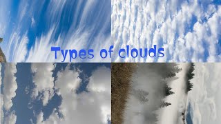 Types of Clouds  4 main types Explanation for kids [upl. by Roselane]