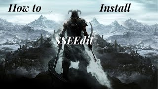 How to install SSEEdit Modding Skyrim [upl. by Araj678]