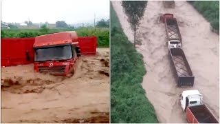 10 HUGE Flash Floods Caught On Tape 2019 [upl. by Aicsile]