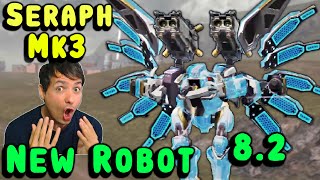 New Mk3 SERAPH Gameplay War Robots 82 Update Released WR [upl. by Eesyak]