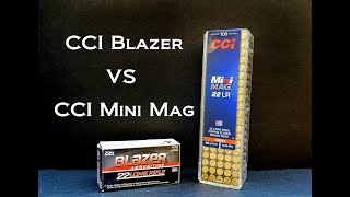 CCI Blazer VS CCI Mini Mag [upl. by Eirellav]