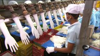 How Its Made  Rubber Gloves [upl. by Atinuahs]