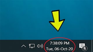 How to add Seconds Day and Month to the Windows 10 Clock [upl. by Ferreby282]